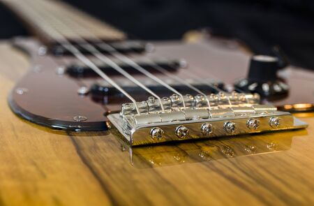 Beautiful custom electro guitarの写真素材