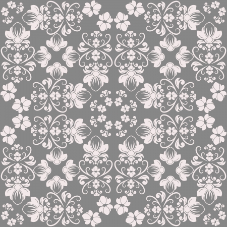 Floral seamless patternのイラスト素材