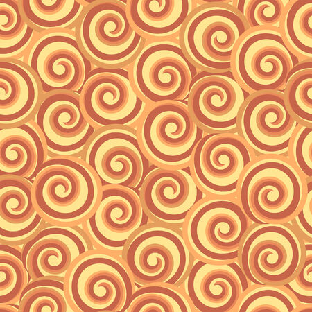 Abstract seamless swirl patternのイラスト素材
