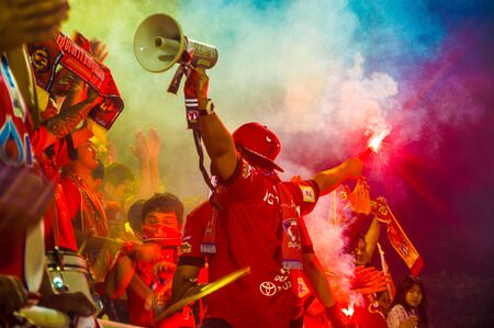 color of life in stadiumのeditorial素材