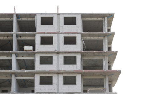 under construction on white background