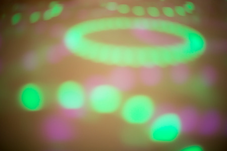 Abstract circular bokeh background
