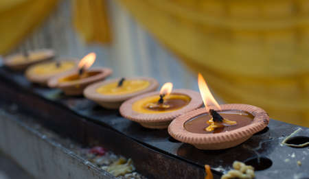 Thai clay candle(candlestick)