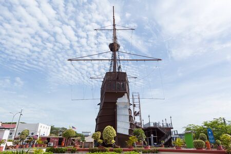 MALACCA MALAYSIA-JUNE 23:Malacca Maritime Museum on June 23, 2016 at Malacca Malaysiaのeditorial素材