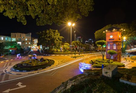 MALACCA MALAYSIA-JUNE 23:Dutch Square in the historic center of Malacca on June 23, 2016 at Malacca Malaysiaのeditorial素材