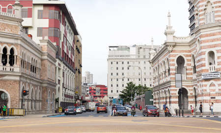 KUALA LUMPUR MALAYSIA-JUNE 24:Cityscape around merdeka square on June 24, 2016 at Kuala Lumpur Malaysiaのeditorial素材