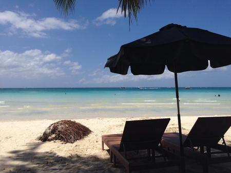 relaxing beach