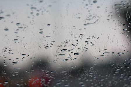 water on glassのeditorial素材