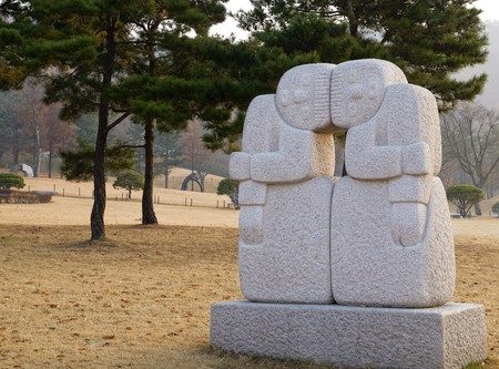 Statue of Loveの写真素材