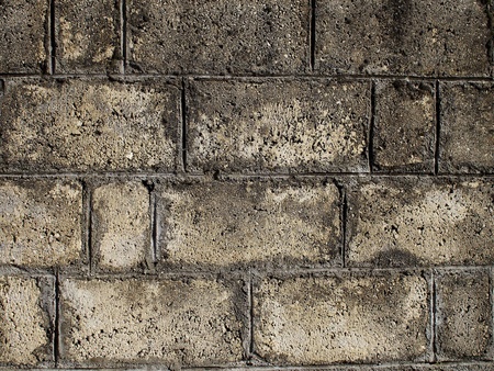 Stone brick wall backgroundの写真素材