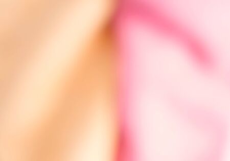 Abstract duotone blurred background. Festive orange and pink coral backdropの写真素材