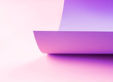 Abstract art pink and purple duotone paper backgroundの写真素材