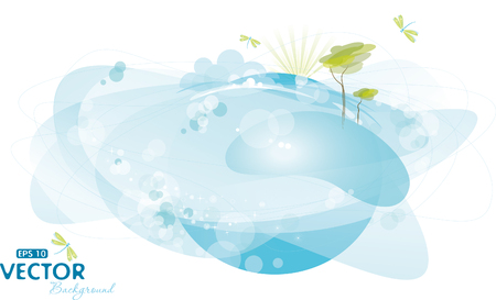 Nature backgroundのイラスト素材