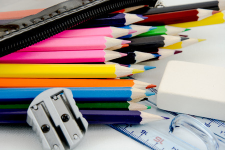 Various object for schoolの写真素材