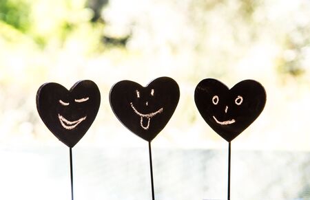Heart Smileyの写真素材