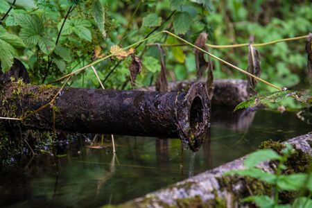 Landscape in mountain europeの写真素材