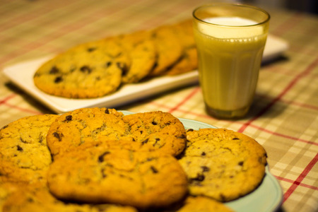 assortiment of cookies and chocolate chip