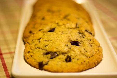 assortiment of cookies and chocolate chip