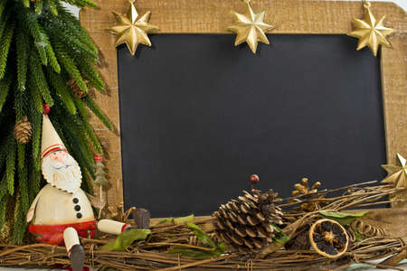 theme about the atmosphere of Christmas and winter approachingの写真素材