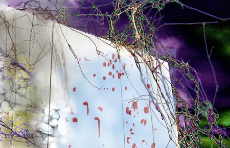    Soaking of wall.       の写真素材