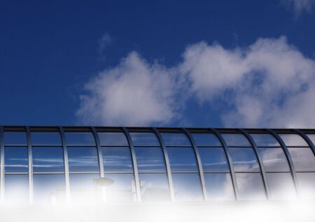 White  cloude.の写真素材