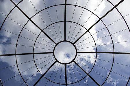 umbrella roofの写真素材