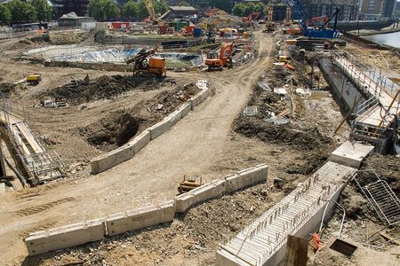 Very big siteの写真素材