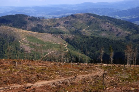 mountainsの写真素材