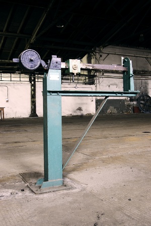 in the abandoned fabricの写真素材