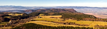 the overlook from szczeliniec mountain, in Polandの写真素材