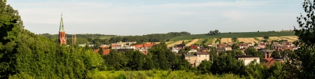 Radzionkow- small town at upper Silesia, Polandの写真素材