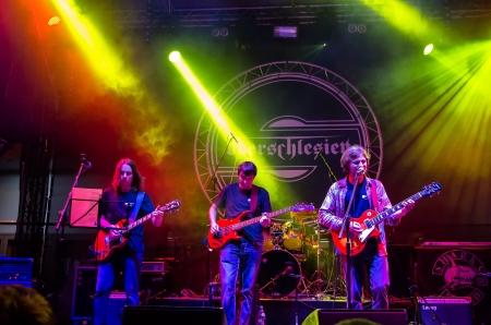 RADZIONKOW, POLAND - SEPTEMBER 02: The show of Ashのeditorial素材