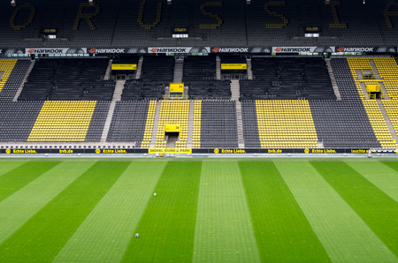 DORTMUND, GERMANY - JULY 13: Sigmal Iduna park . Home of Borussia Dortmund July  13, 2014, in Dortmund, Germany.のeditorial素材