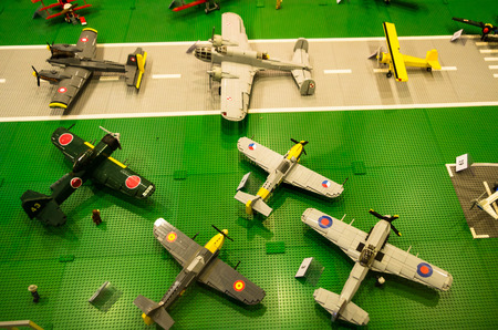 Gliwice.PL - 13 september 2014. Exhibition of lego blocks in Mall 2014,09,13 GLIWICE. POLAND