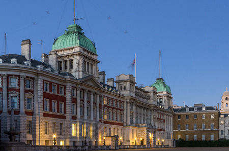 London . UK - 11 October  2014 Horse Guards Parade - a large parade ground off Whitehall in central Londonのeditorial素材