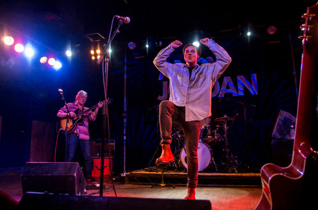 LONDON, UK 18th march. Show of Andy Jordan in the scale. London 18.03.2015のeditorial素材
