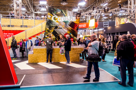 Nec, Birmingham - 21 th march - The photography show in NEC, rimingham 21.03.2015のeditorial素材