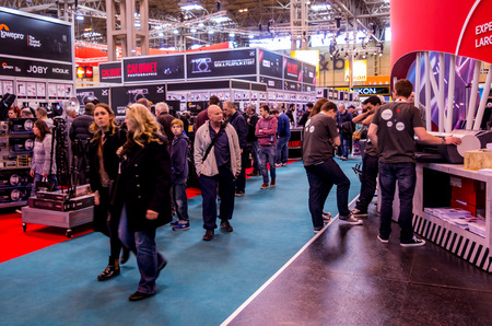 Nec, Birmingham - 21 th march - The photography show in NEC, rimingham 21.03.2015のeditorial素材