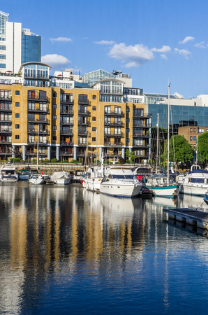 London 07 June - 
St. Katharine Docks London. 2015 june 07のeditorial素材