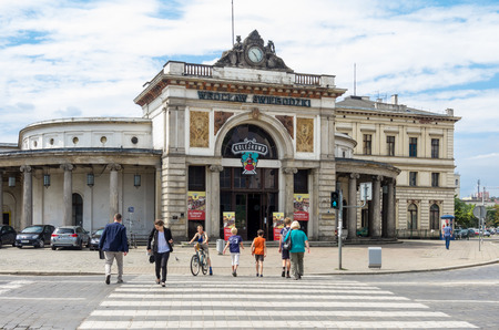 WROCLAW,PL 23 JUNE - stacyjkowo - Myseum of model railway Wroclaw,Poland - 23 June 2015のeditorial素材