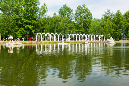 Zator, Poland - may 27. Zatorland - amusment and theme park in Poland.のeditorial素材