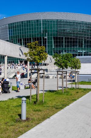 Gliwice,Poland - 13 may 2018 - 'opent gate" of brand new arena at Gliwice townのeditorial素材