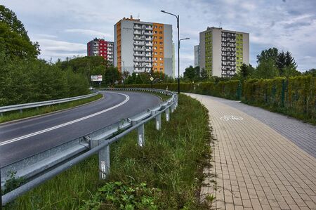 Gliwice, Poland 11 may 2019 Sikornik settlement in Gliwice towna, Silesian voivodshipのeditorial素材