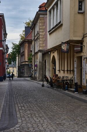 Gliwice, Poland 11 may 2019 Old town of gliwice town, silesia voivodshp