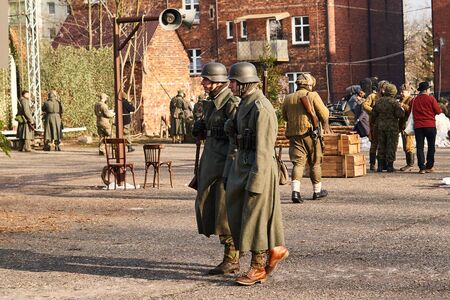 Miechowice, SIlesia, Poland 25 January 2020 - reconstruction of the Miechowicka tragedy Bytom - Miechowice, Poland 25 01 2020のeditorial素材