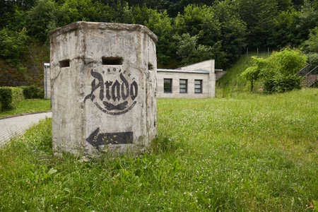 Kamienna Gora, Dolnoslaskie, Poland 03 July 2021 - Arado - Dungeons of war laboratory.のeditorial素材