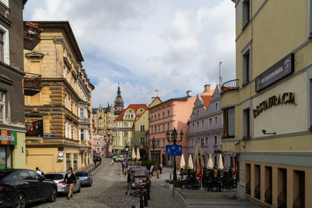 Klodzko, LowerSIlesia, Poland 08 August 2023 Old town in Klodzko.のeditorial素材