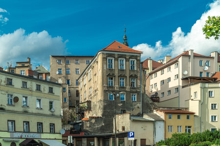 Klodzko, LowerSIlesia, Poland 08 August 2023 Old town in Klodzko.のeditorial素材