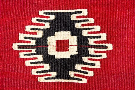 Serbian native carpet ornament