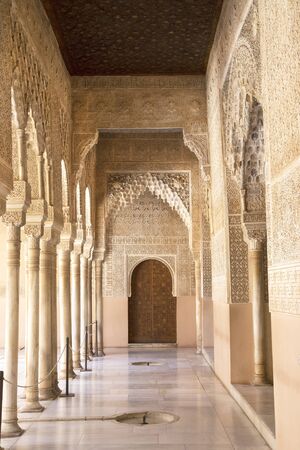 Alhambra Palace in Granada, Spainのeditorial素材